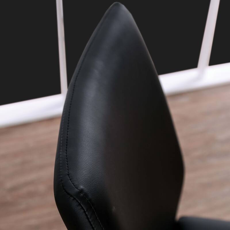 Ikemura Contemporary Black Metal 5-Piece Dining Set by Strick & Bolton