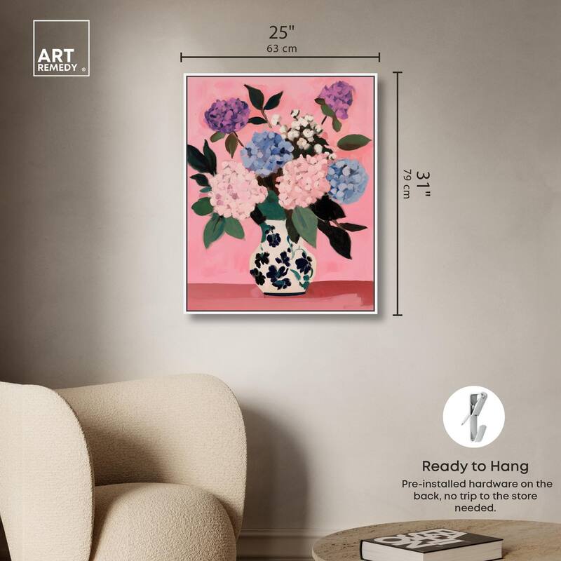 Flower Pot Dream II Canvas by Art Remedy
