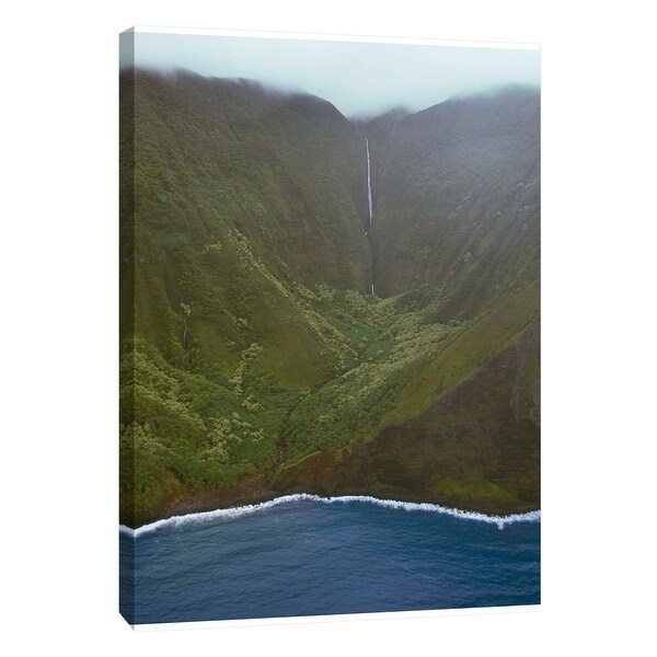 Ptm Images 9 108822 Ptm Canvas Collection 10 X 8 Waterfall Landscape Giclee Mountains Art Print On Canvas