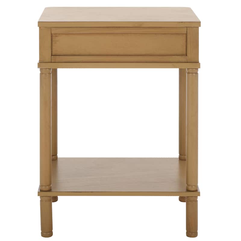 SAFAVIEH Thurston 1-Drawer Accent Table - 18"W x 14"D x 24"H