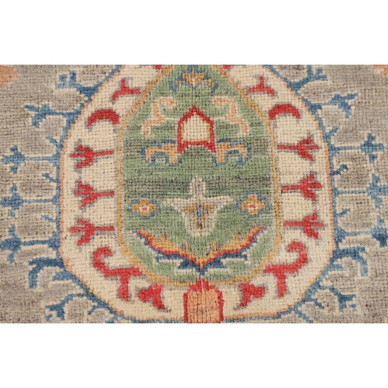 Traditional Kazak Oriental Area Rug Hand-Knotted Bedroom Wool Carpet - 5'9" x 7'11"