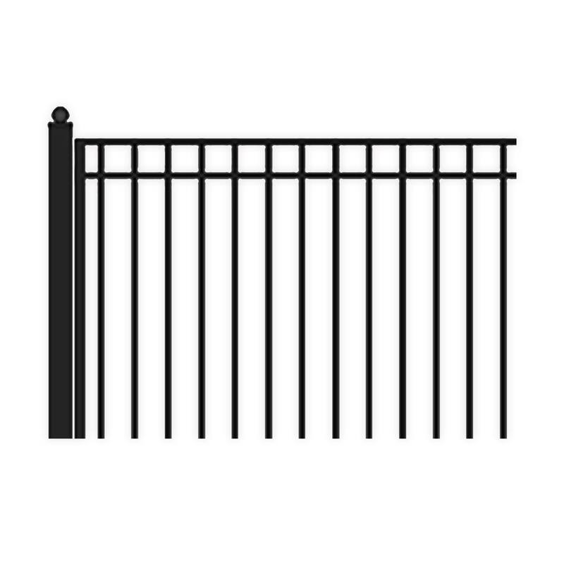 ALEKO Madrid Style Steel Dual Swing Driveway Gate 16' - 16 ft x 6 ft