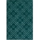 preview thumbnail 13 of 31, Copper Grove Rossferry Hand-loomed Wool Rug Teal - 5' x 7'6"