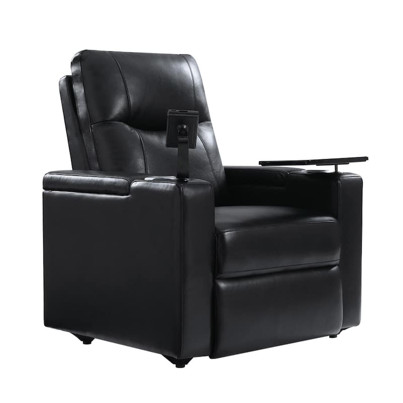 Lothaire Genuine Leather Recliner by HULALA HOME