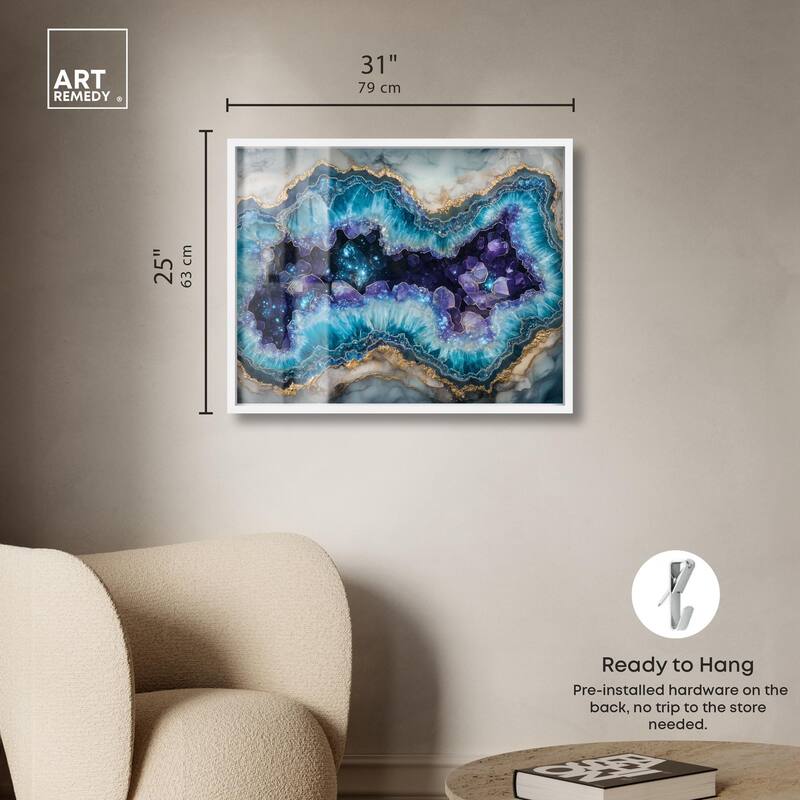 Stellar Shard Core Shadowbox by Art Remedy