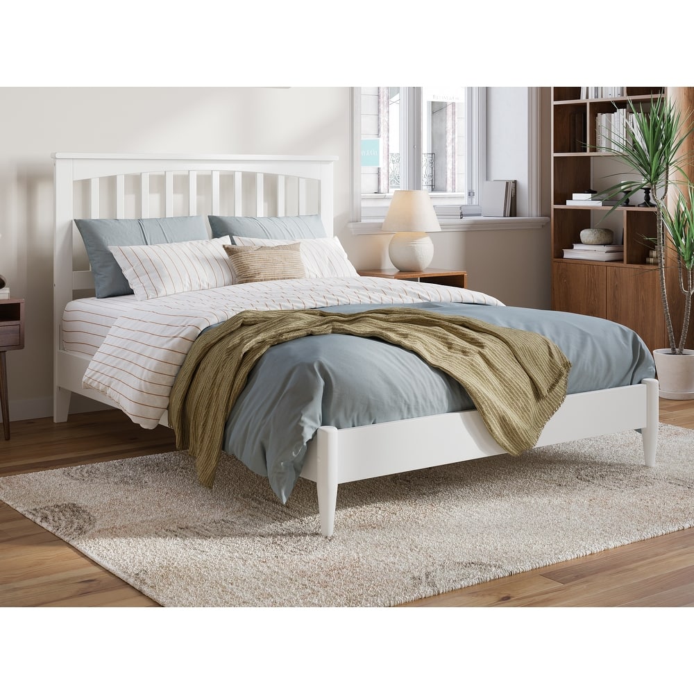 Becket Solid Wood Low Profile Platform Bed