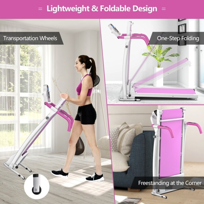 800 w folding fitness treadmill running machine deals