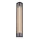 Option Ribbed Glass / Urban Bronze