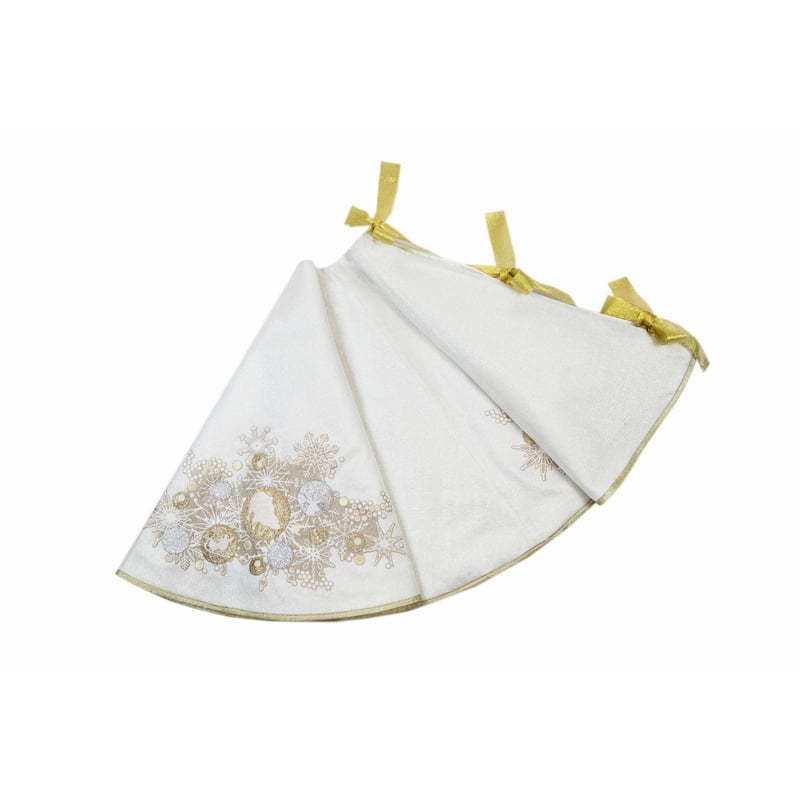 Christmas Ornaments 56''Tree Skirt