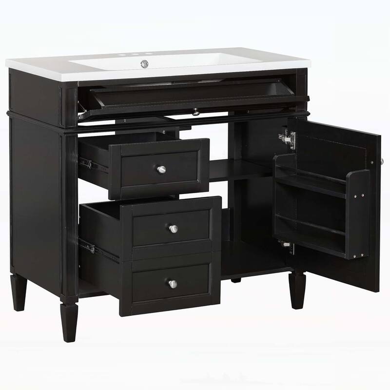 36'' Bathroom Vanity with Top Sink