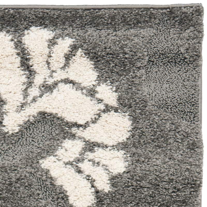 SAFAVIEH Florida Shag Neliha Floral 1.2-inch Thick Rug