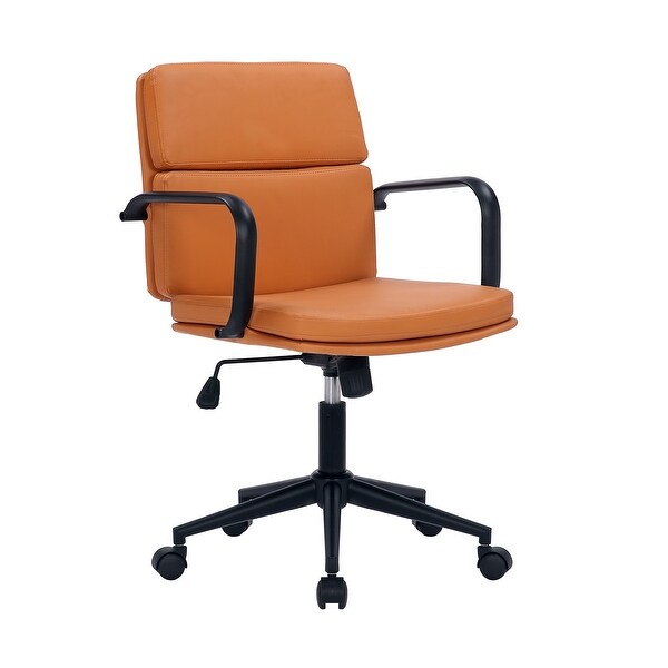Mens leather shop office chair