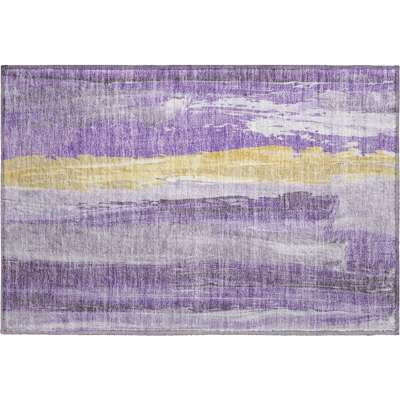 Premium Washable Super Soft Modern Brushstrokes Mayfield Rug
