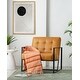preview thumbnail 5 of 48, Glitzhome 31.50"H Mid-Century PU Leather Tufted Accent Chair