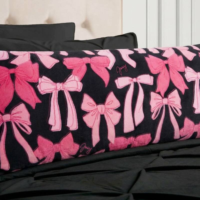 Juicy Couture 20" x 48" Plush Body Pillows