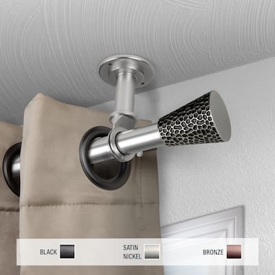 InStyleDesign Emil 1 inch Diameter Ceiling Curtain Rod/ Room Divider