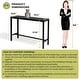 preview thumbnail 28 of 131, Crestlive Products Patio Outdoor Rectangle Bar Table Combinable Pub Table