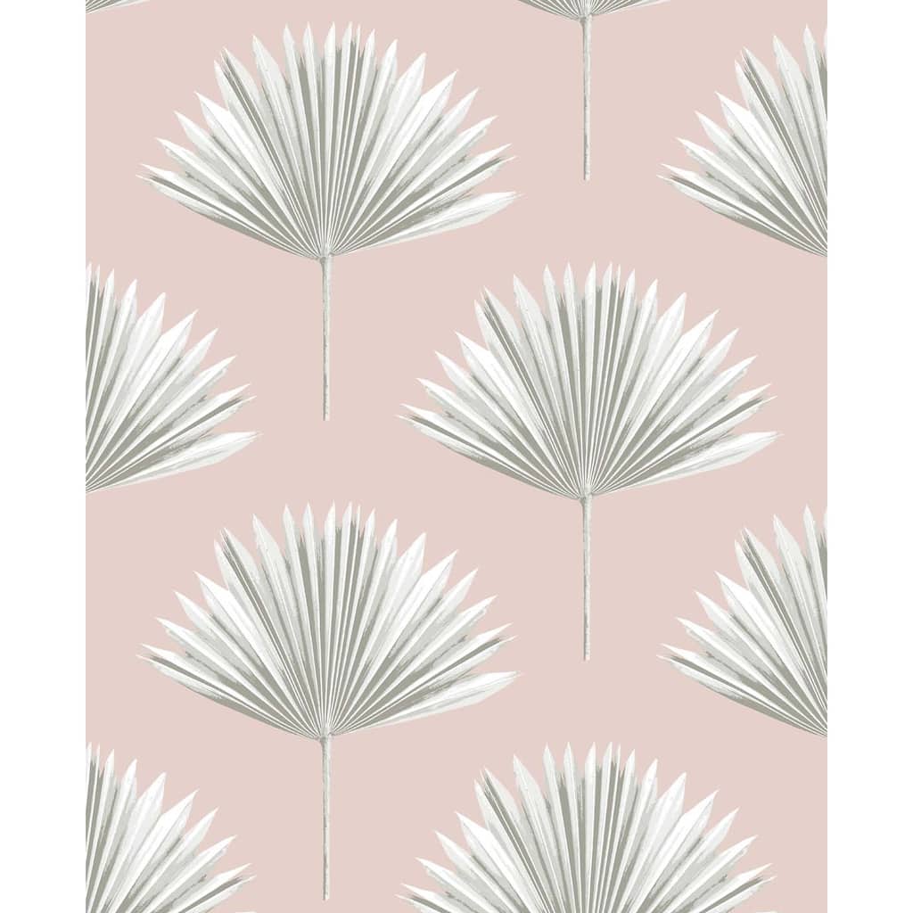 NextWall Tropical Fan Palm Peel and Stick Wallpaper