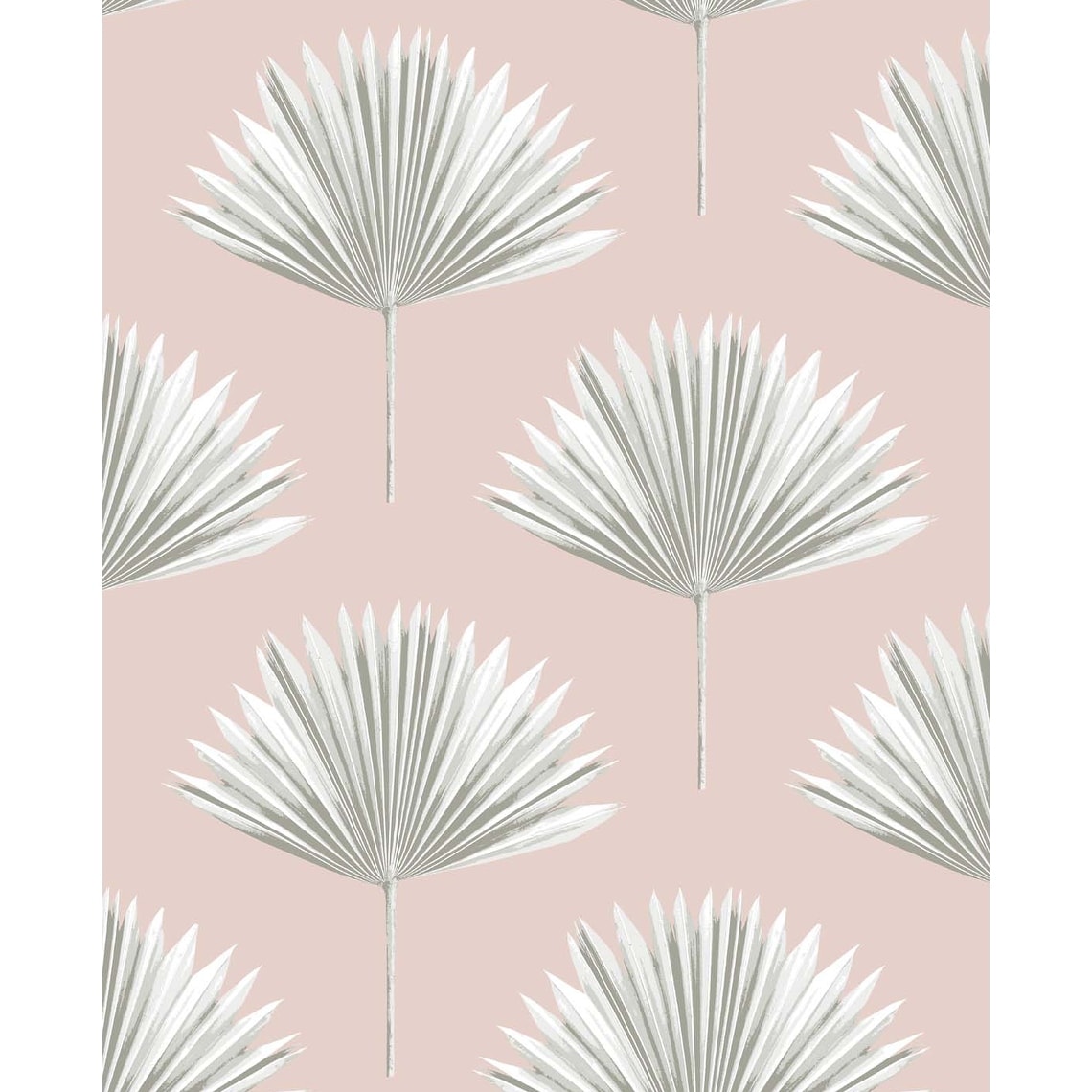 NextWall Tropical Fan Palm Peel and Stick Wallpaper