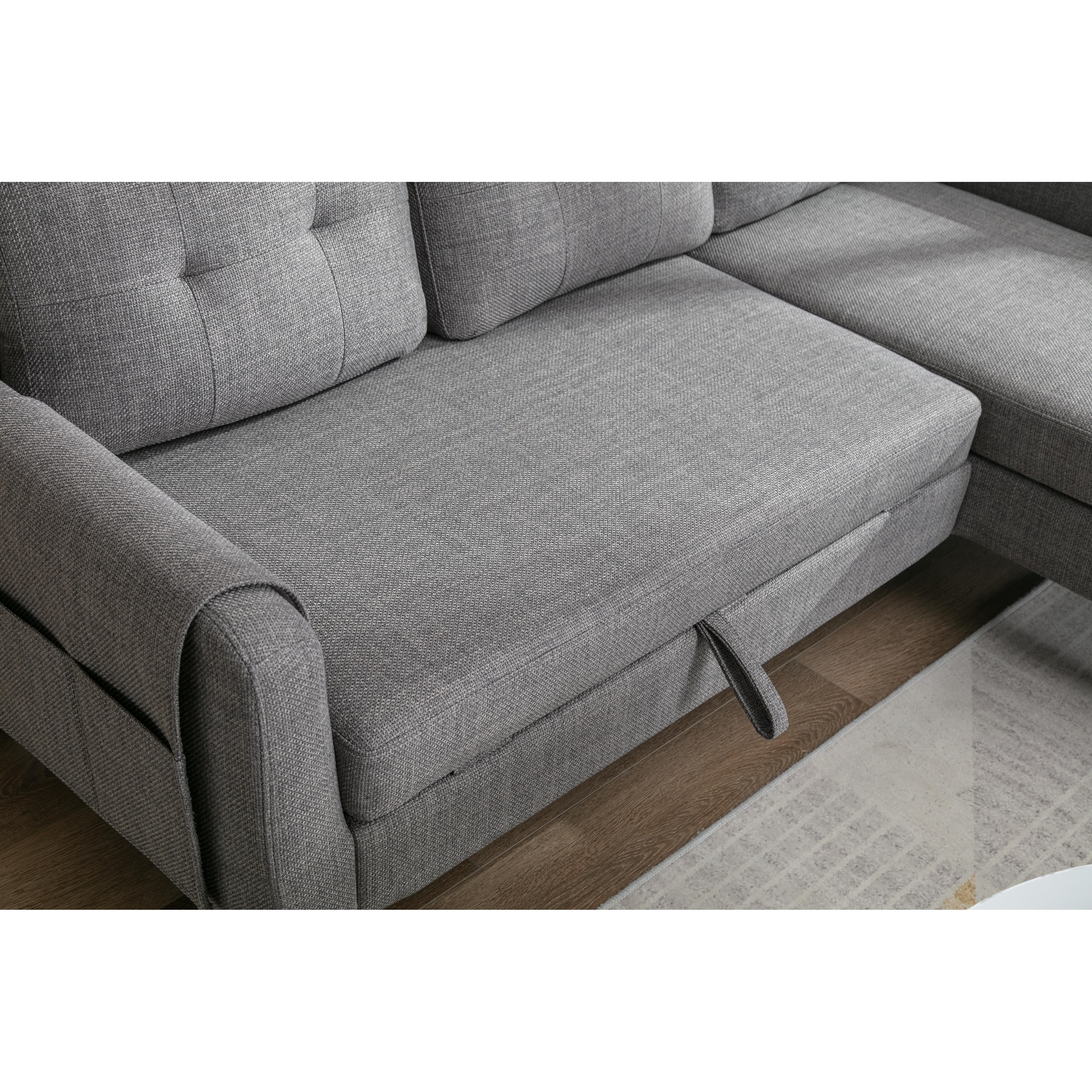 Corner deals sofa sleeper
