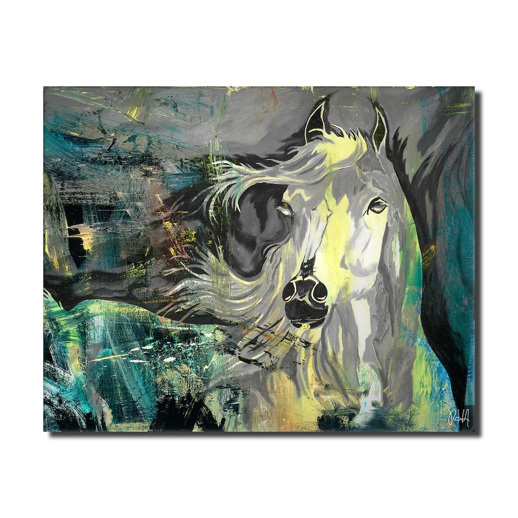 Ready2HangArt 'Equestrian Saddle Ink PSXIX' Canvas Wall Art