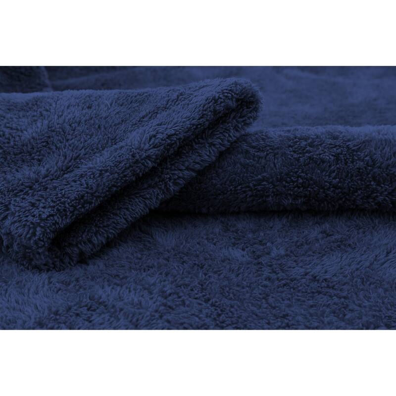 American Soft Linen Mens and Womens Robe Warm Fleece Unisex Bathrobe