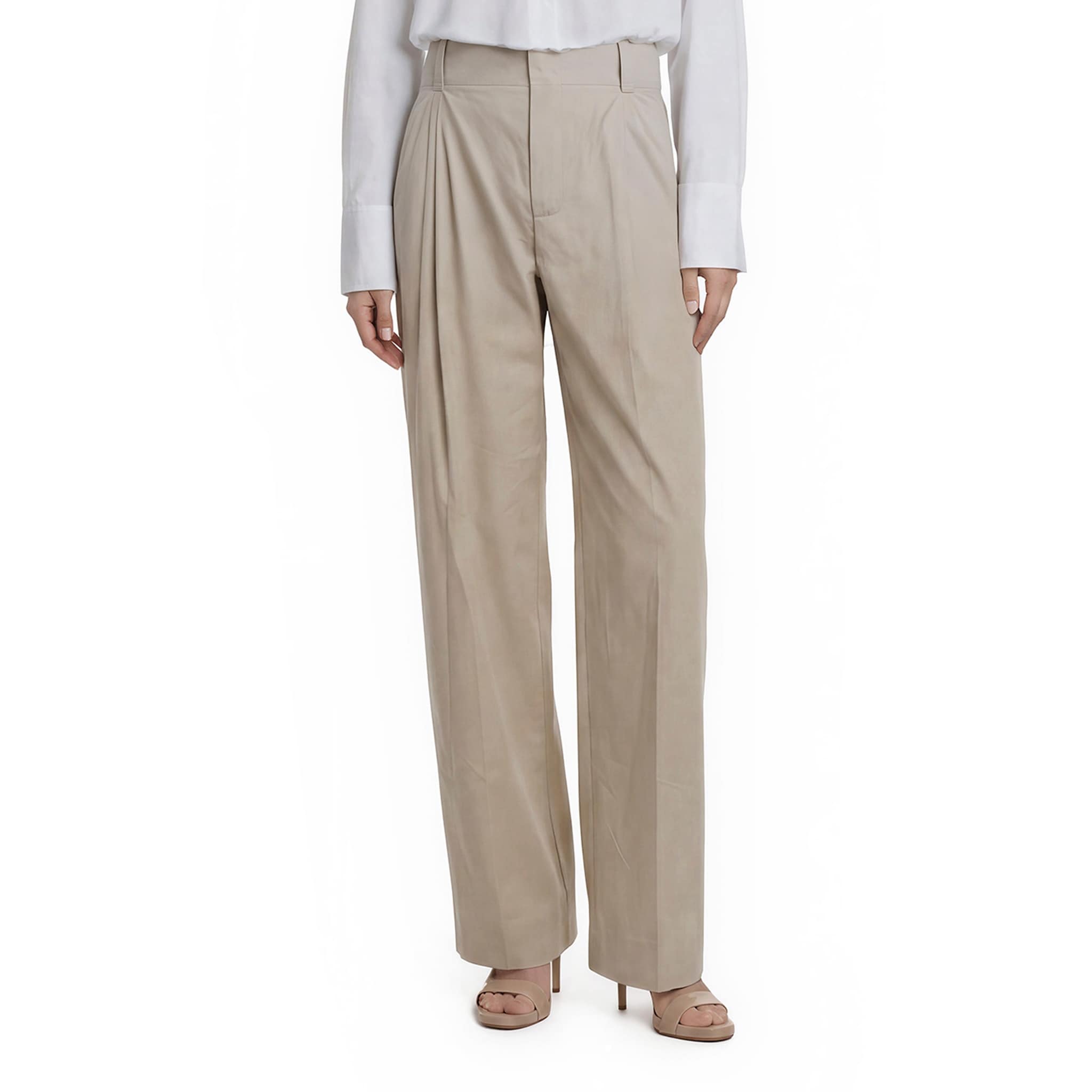 Bottega Veneta Technical Cotton Silk Trousers