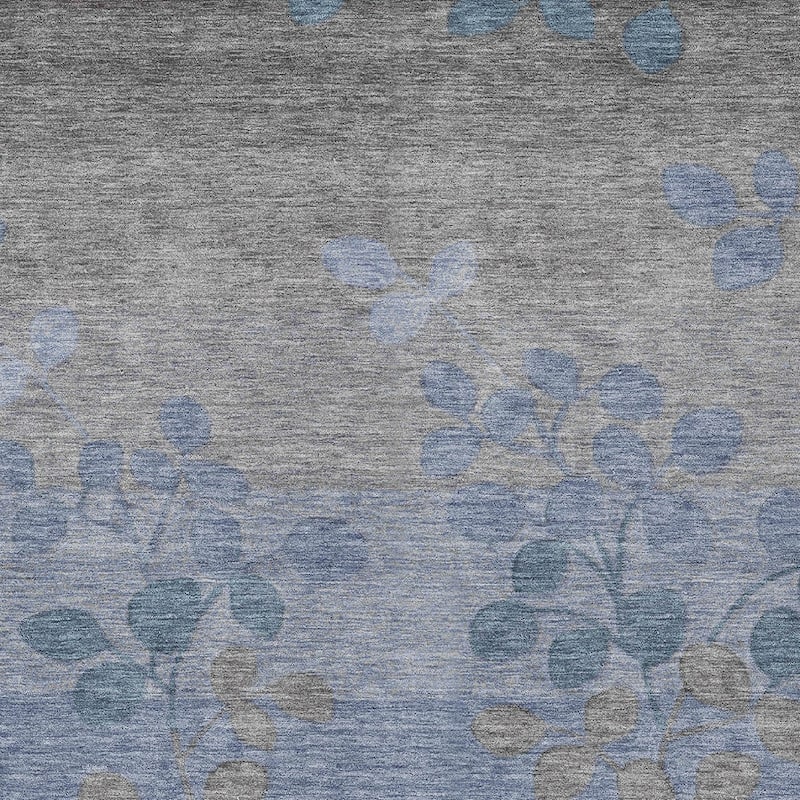 HomeRoots Floral Transitional Rectangle Outdoor Rug