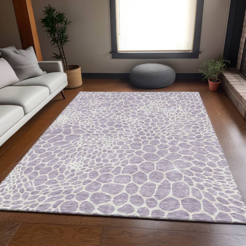 Premium Washable Super Soft Contempory Prints Mayfield Rug