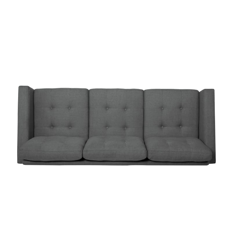 Adderbury Contemporary 3-seat Tufted Fabric Sofa by Christopher Knight Home