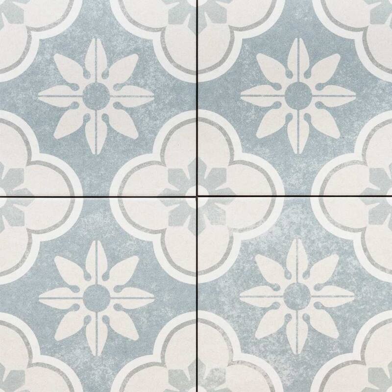 The Tile Life Oheka 6x6 Porcelain Floor & Wall Tile