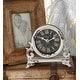 preview thumbnail 2 of 24, Black Metal Scroll Decorative Clock (Set of 2) - 7 x 3 x 7
