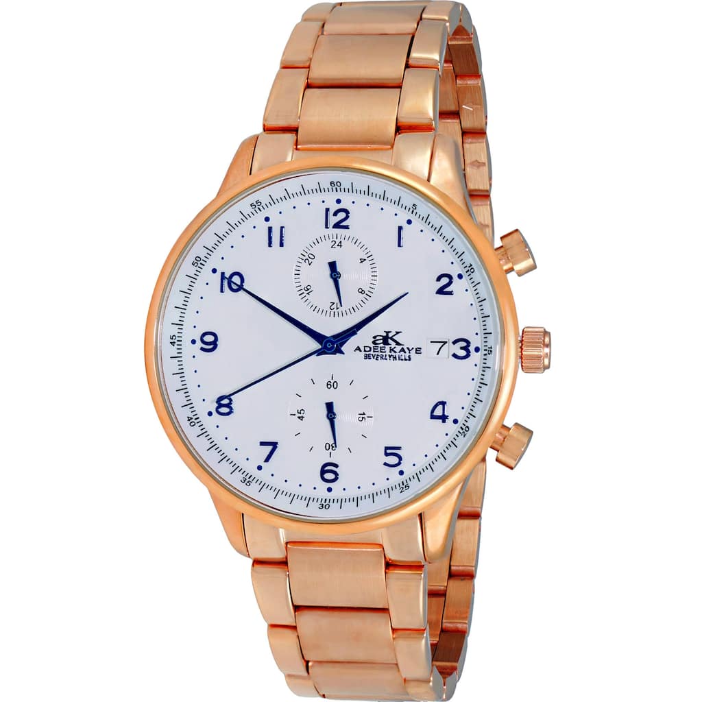 Adee Kaye Men's Blitz - G1 Grey Dial Watch - AK7501-RGSV - 6 (36)