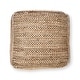 preview thumbnail 6 of 6, Antimony Boho Fabric Square Pouf by Christopher Knight Home
