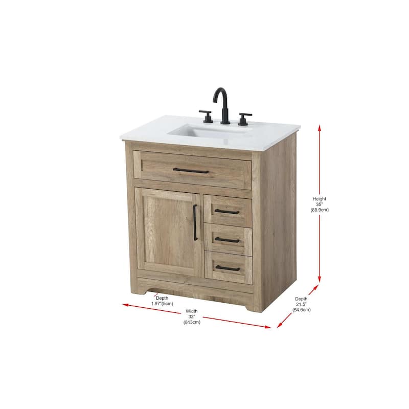 Nathaniel Single Bathroom Vanity (32-42 inch)