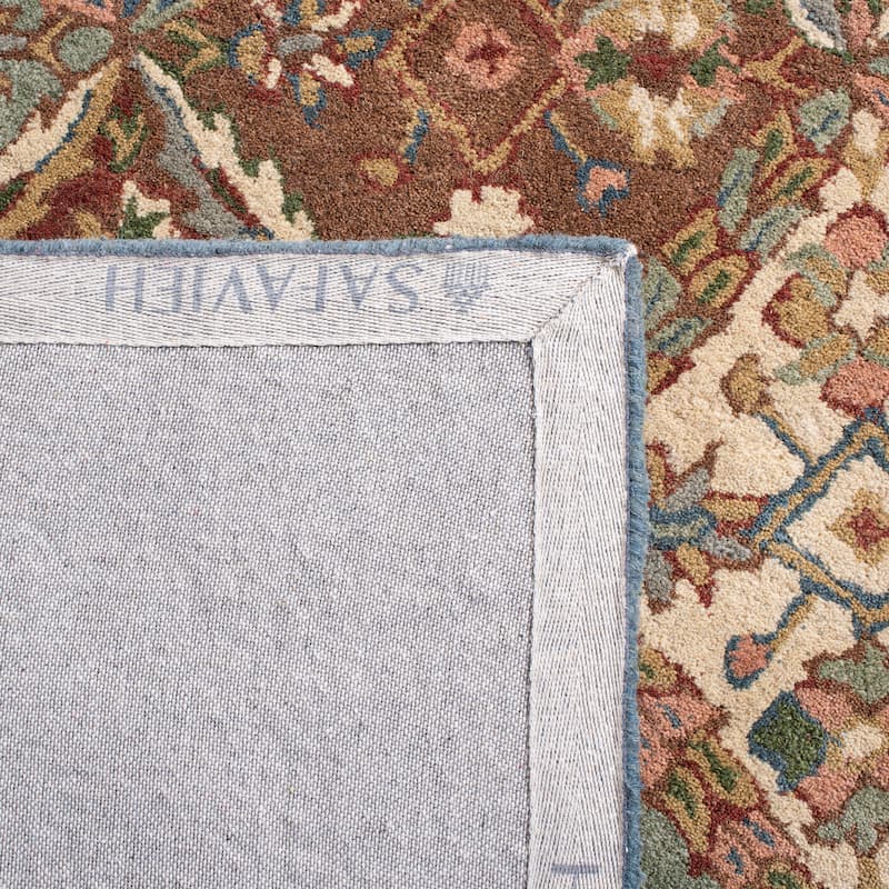 SAFAVIEH Handmade Heritage Chiseko Traditional Oriental Wool Rug