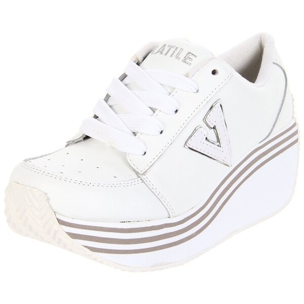 volatile women's elevation platform wedge sneaker