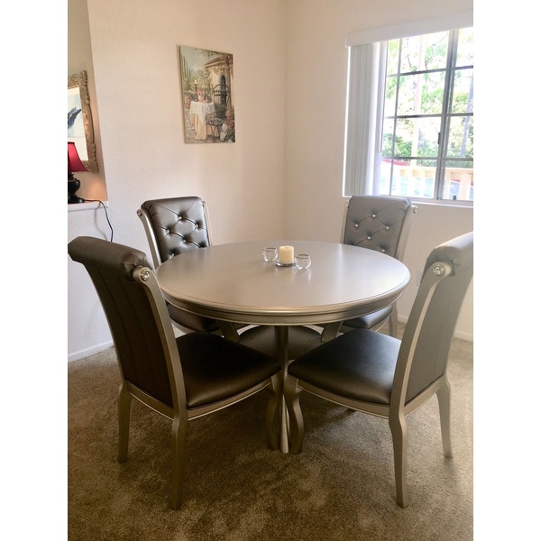 Top Product Reviews For Furniture Of America Champagne Glam Round