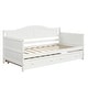 preview thumbnail 33 of 40, Twin Wooden Daybed with Trundle Bed
