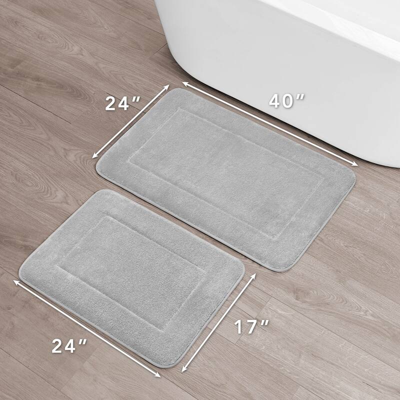 Oliver Brown Terry Memory Foam Bath Mat