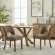 preview thumbnail 8 of 144, Wooden Dining Chairs Set of 2/4/6,Modern Fabric Upholstered Dining Room Chair Kitchen Chairs