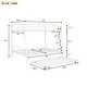 preview thumbnail 4 of 37, Full XL Over Queen Metal Bunk Bed with Trundle