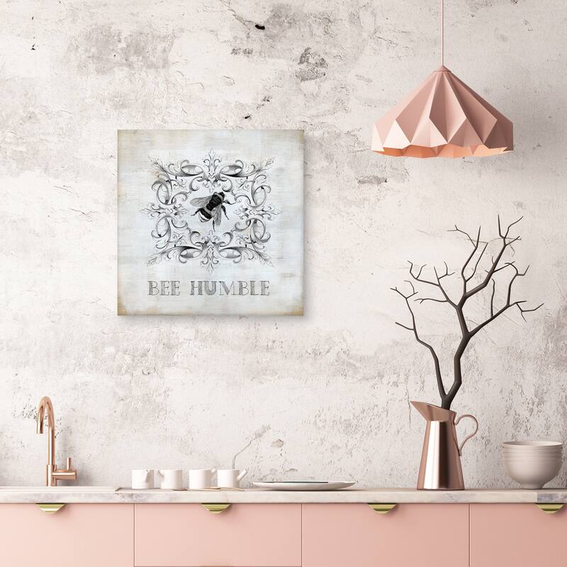 Bee Humble by Carol Robinson Canvas Art Print