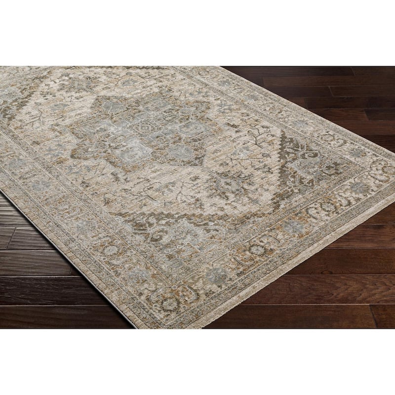 Livabliss Traditional Brunswick Medallion Area Rug