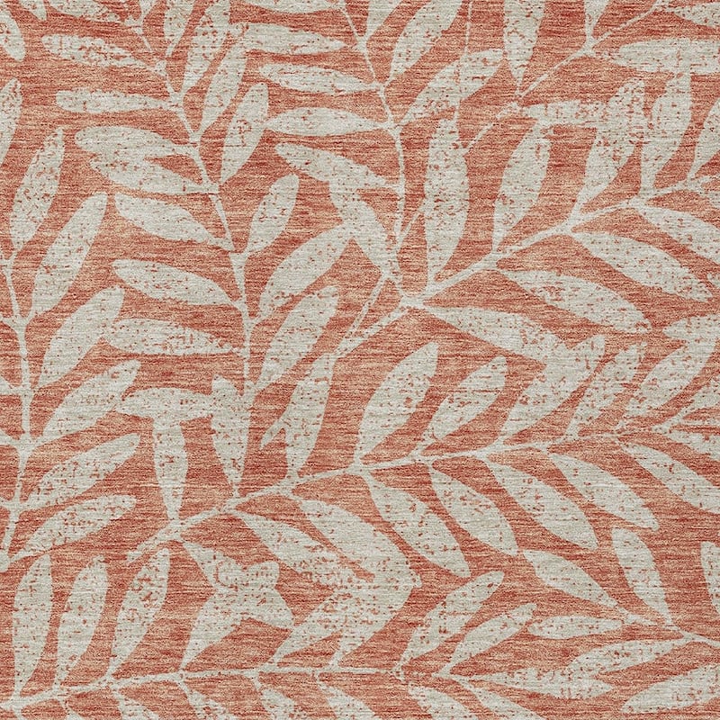 HomeRoots Floral Transitional Rectangle Outdoor Rug