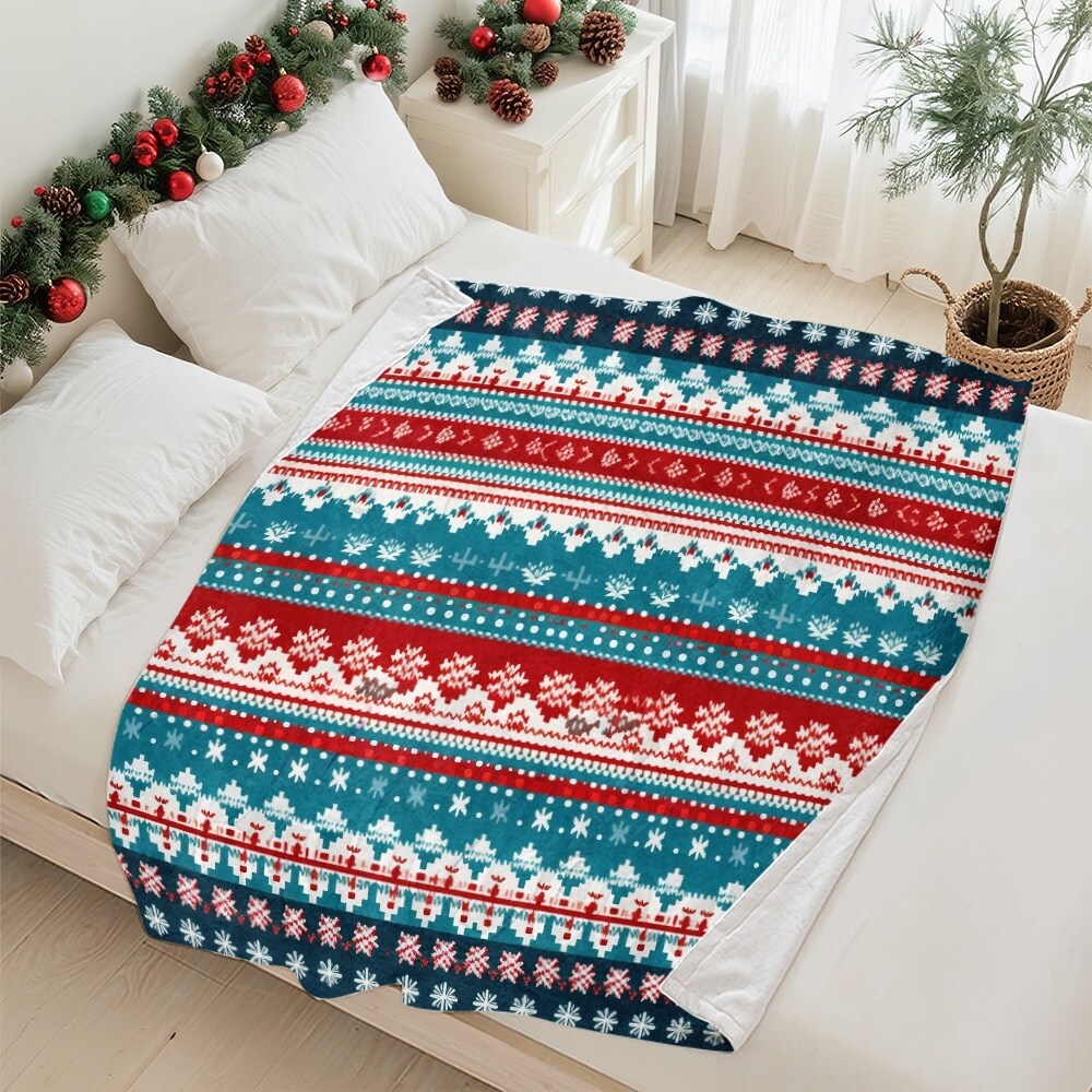 Christmas-Striped-Flannel-