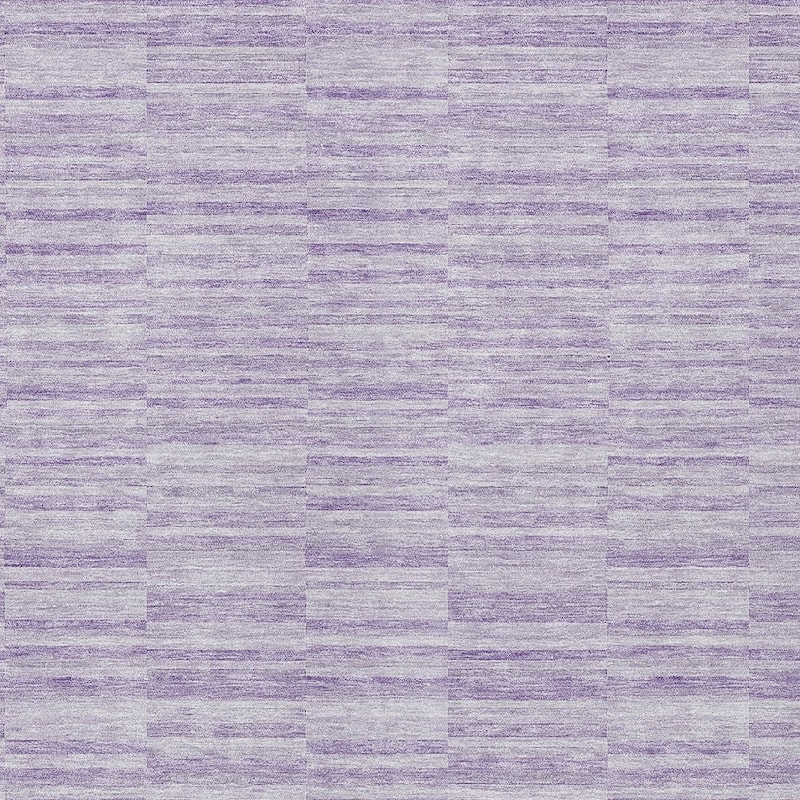 HomeRoots Striped Transitional Rectangle Outdoor Rug