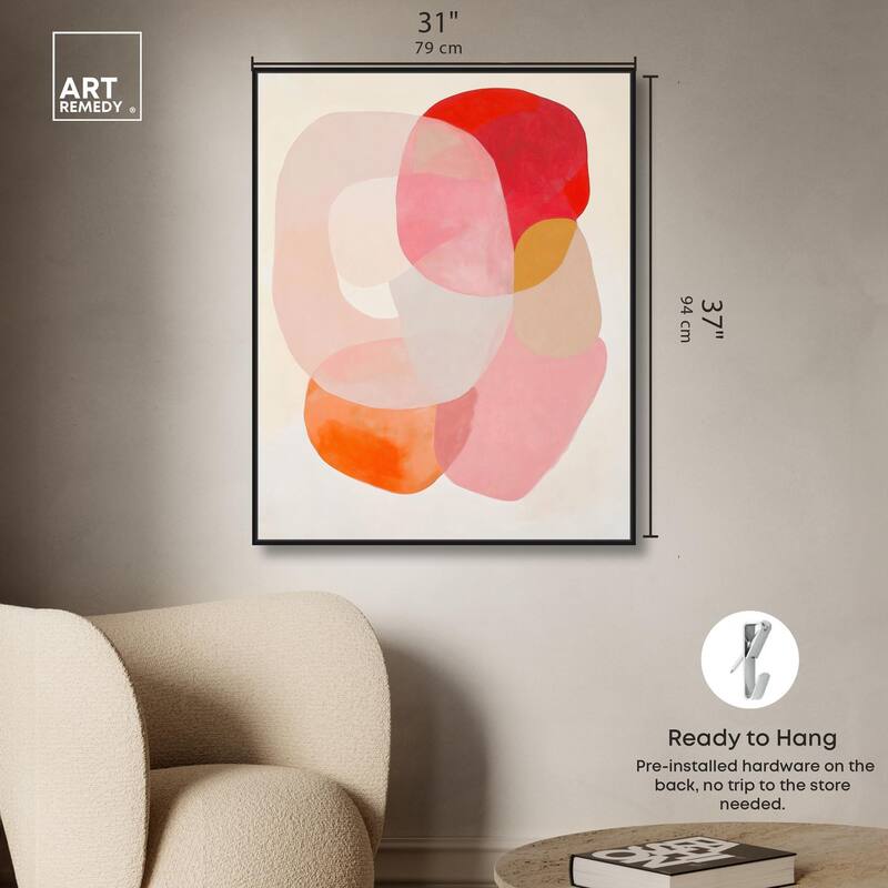 Gradient Genesis Canvas by Art Remedy