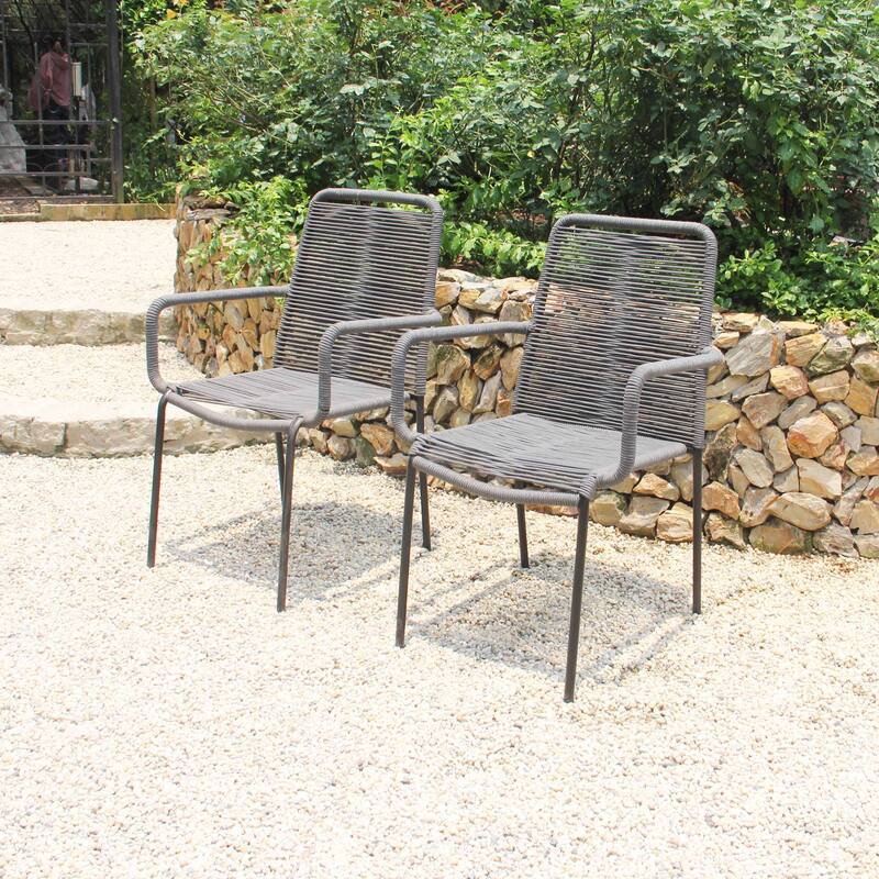 Palaio Chair - Grey (Set of 2)