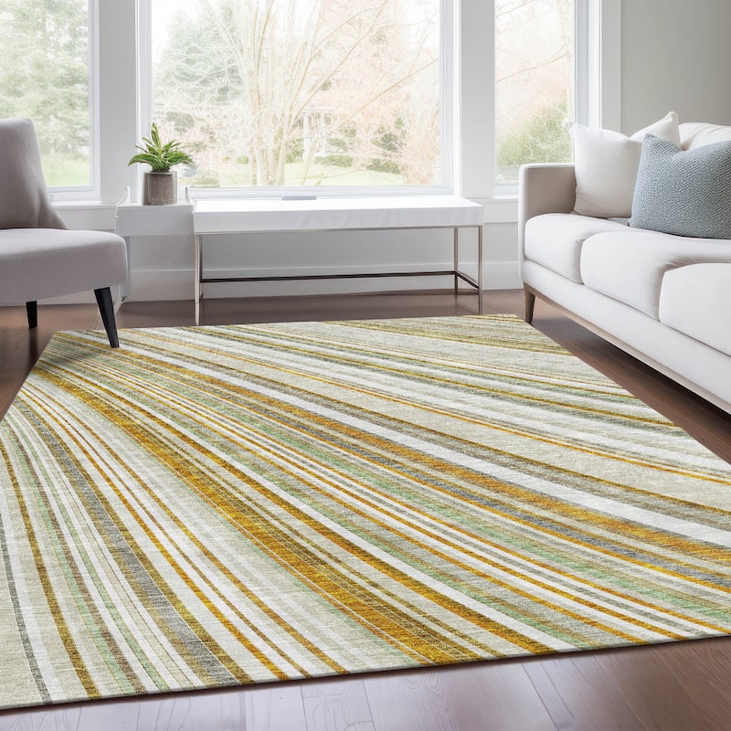 Premium Washable Super Soft Modern Flow Mayfield Rug